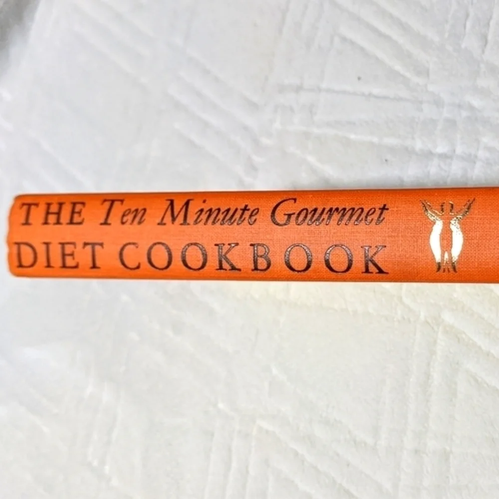 1967 Ten Minute Gourmet Vintage Hardcover Cookbook